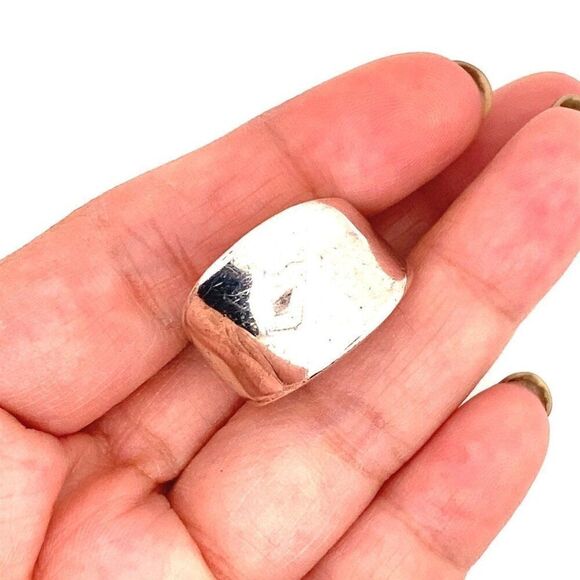 Heavy Silver Ring - Picture 5 of 8